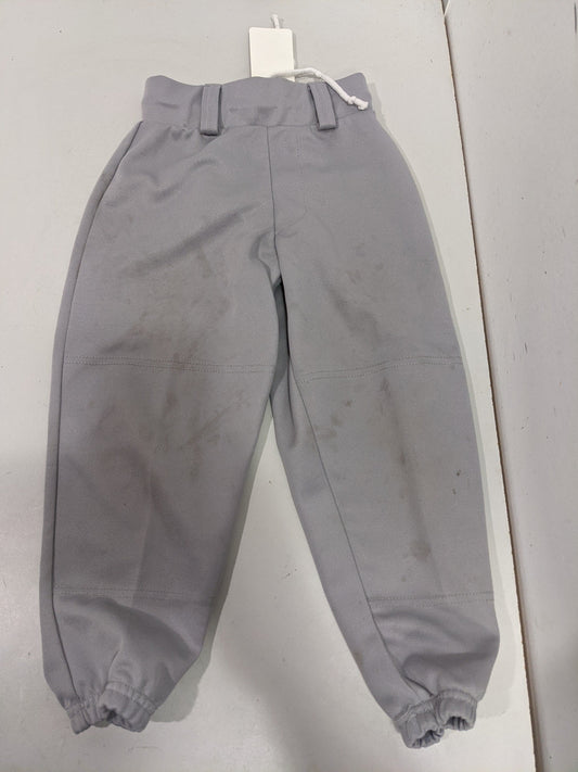 Easton Youth Baseball Pants Size Youth 2XS Gray Used