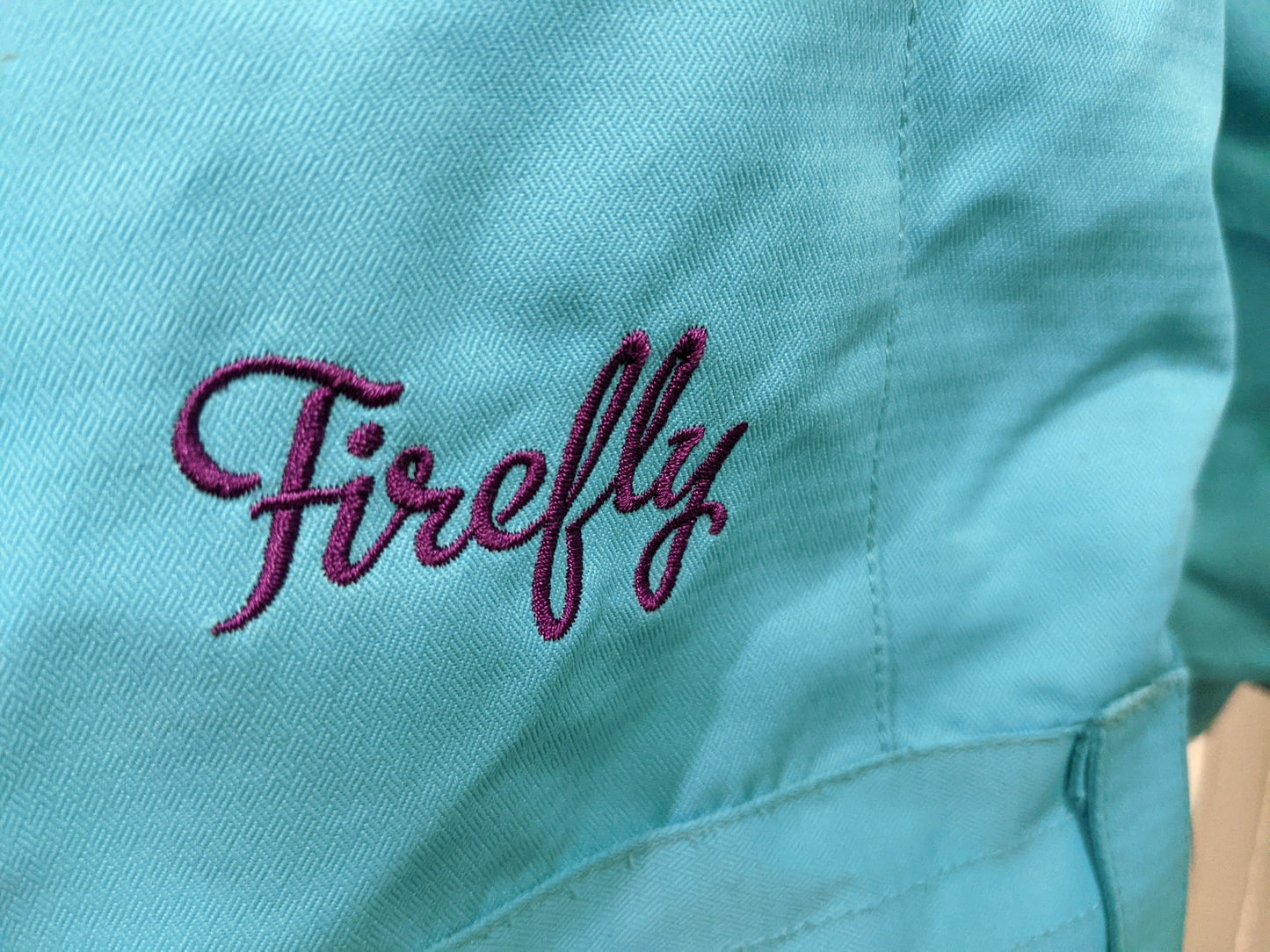 Firefly Hooded Ski Board Jacket Size Youth Large Blue Used Coat