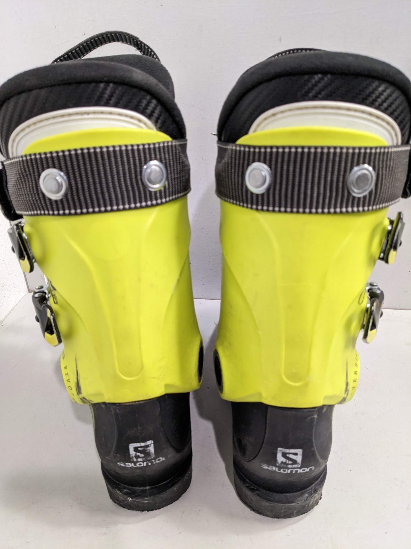 Salomon XMax LC 65 Ski Boots Size Mondo 23.5 Yellow Used