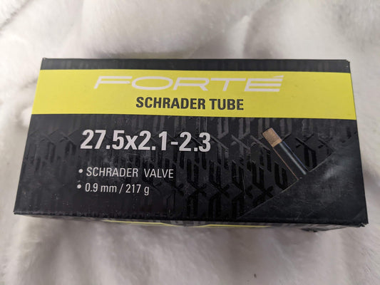 Forte Schrader Bike Tube 27.5 X 2.1 - 2.3 Schrader Valve New