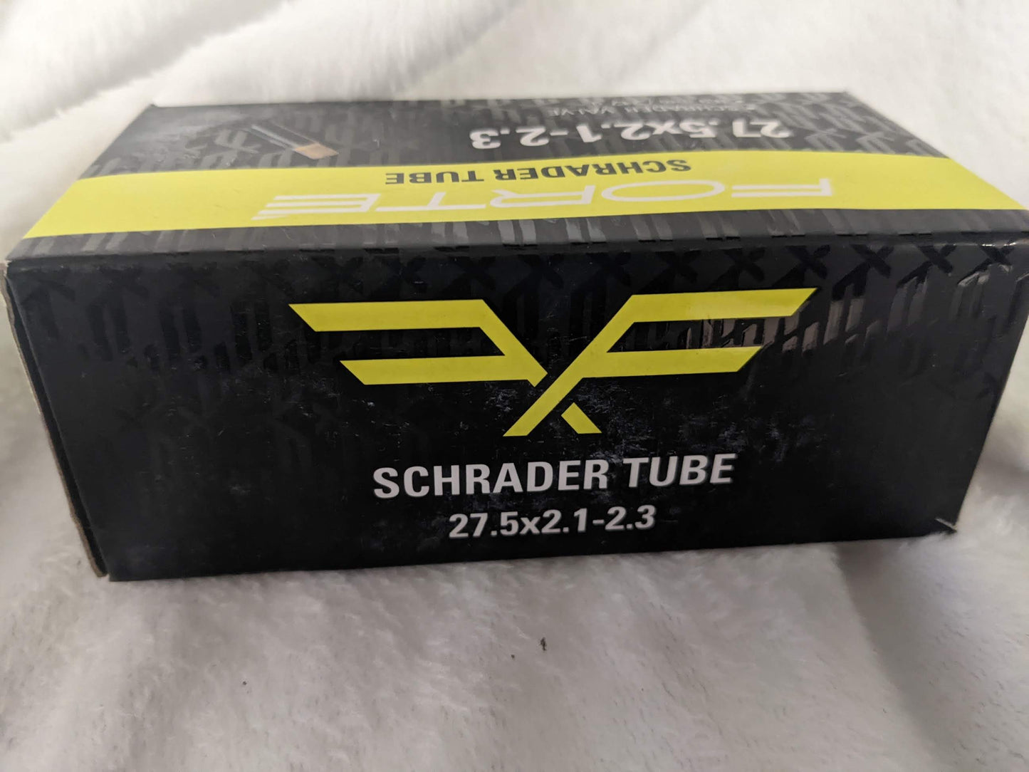 Forte Schrader Bike Tube 27.5 X 2.1 - 2.3 Schrader Valve New