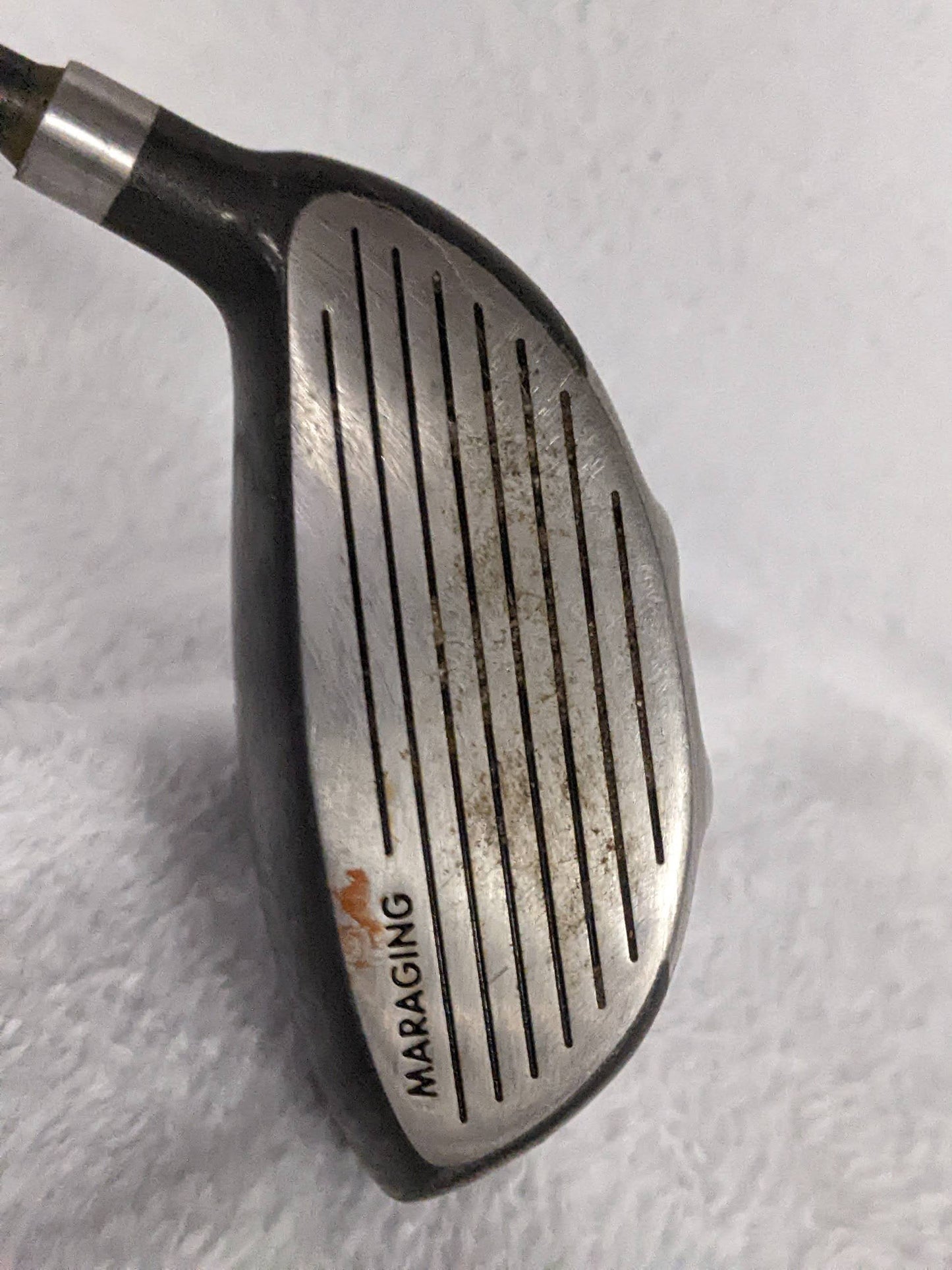 Synchra Maraging 19 Deg Driver Golf Club (RH) Size 43 In Color Black Used