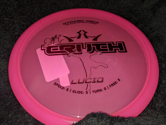 Dynamic Discs Lucid EMAC Truth 177+ g 5/6/-1/0 New Driver Pink