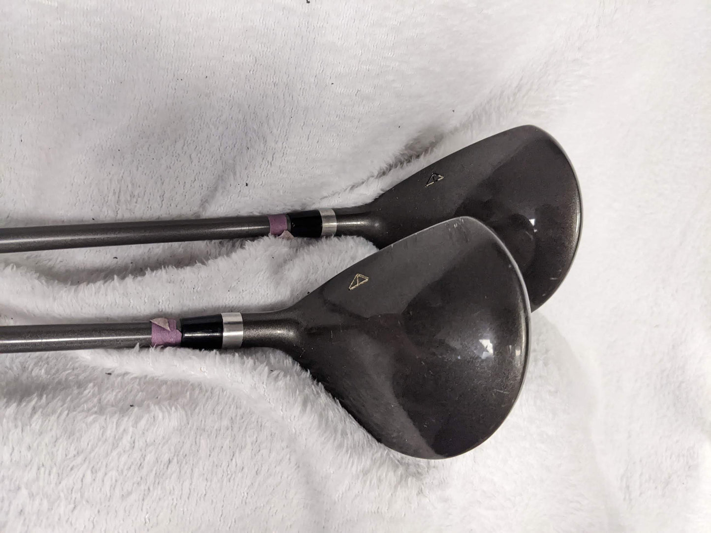 Air Max Super G 50 RH Pair Drivers Golf Clubs Size 43 In 18, 14 Degree Gray Used