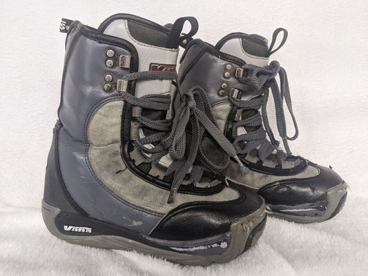 Vans Womens Snowboard Boots Size Womens 5 Color Gray Condition Used