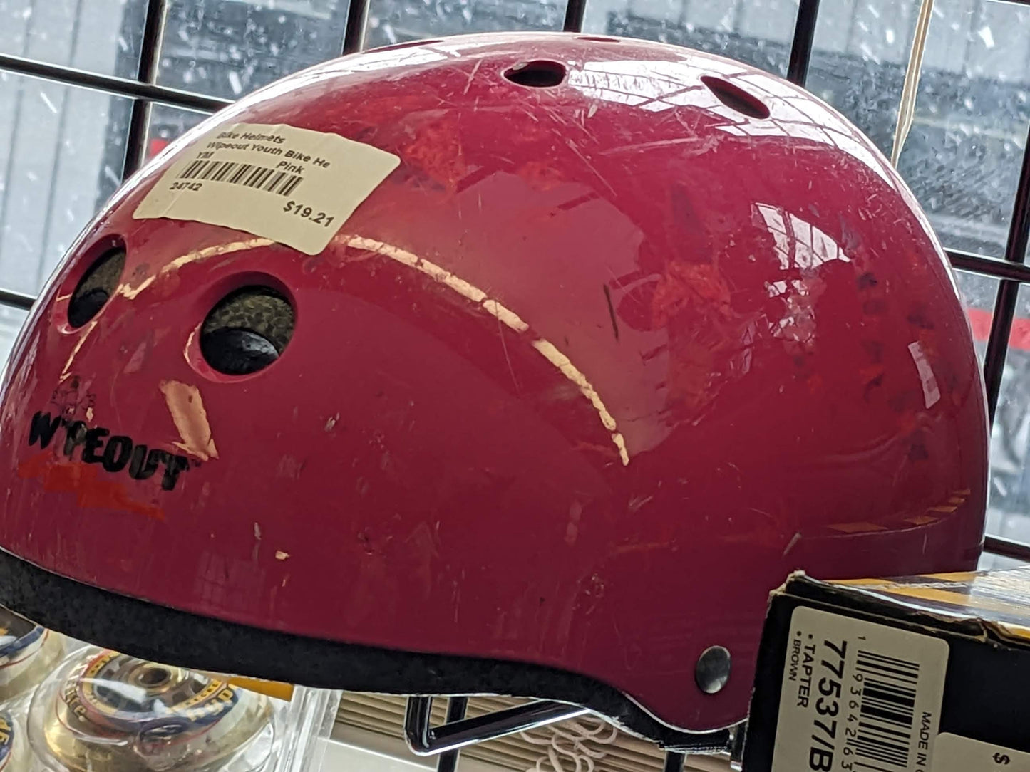 Bike Helmets.  One Piece. Used