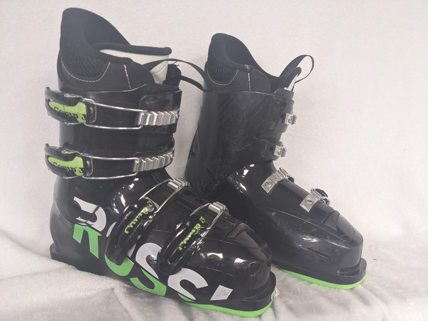 Rossignol Comp J Ski Boots Size 23.5 Color Black Condition Used