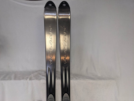 Volant T3 Epic Vintage Skis w/Salomon Bindings Size 176 Cm Color Gray Used