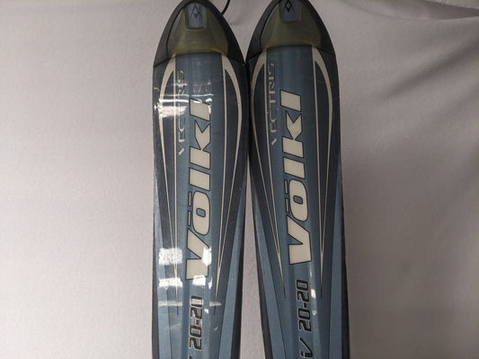 Volkl Vectris 20-20 Skis w/Marker Bindings Size 170 Cm Color Gray Condition Used