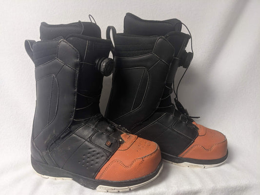 Ride Jackson Boa Snowboard Boots Size 8 Color Black Condition Used