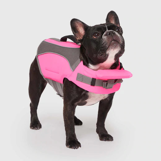 Canada Pooch Wave Rider Life Vest Size XS-XL  Yellow, Pink, Tie Dye Boating New