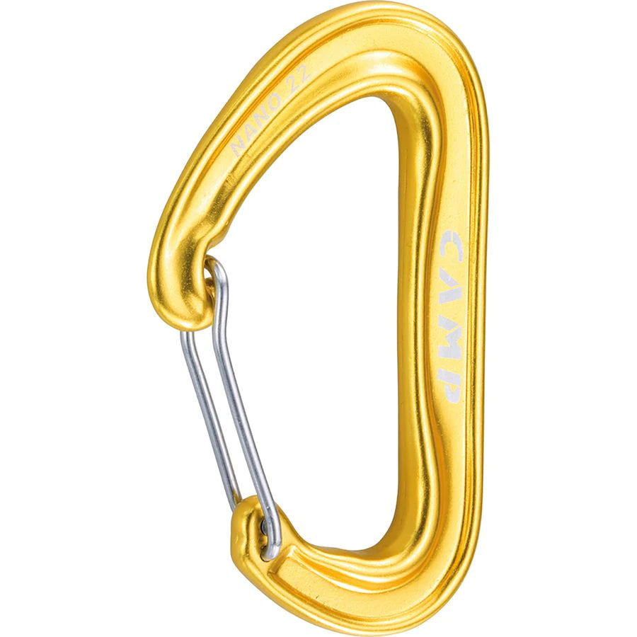 Camp Nano 22 Carabiner One Piece Rock Climbing NEW