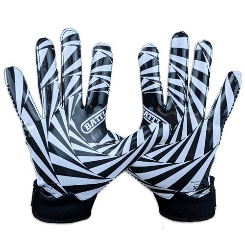 Battle Football Gloves Doom 1.0 Kaleidoscope Youth Large New