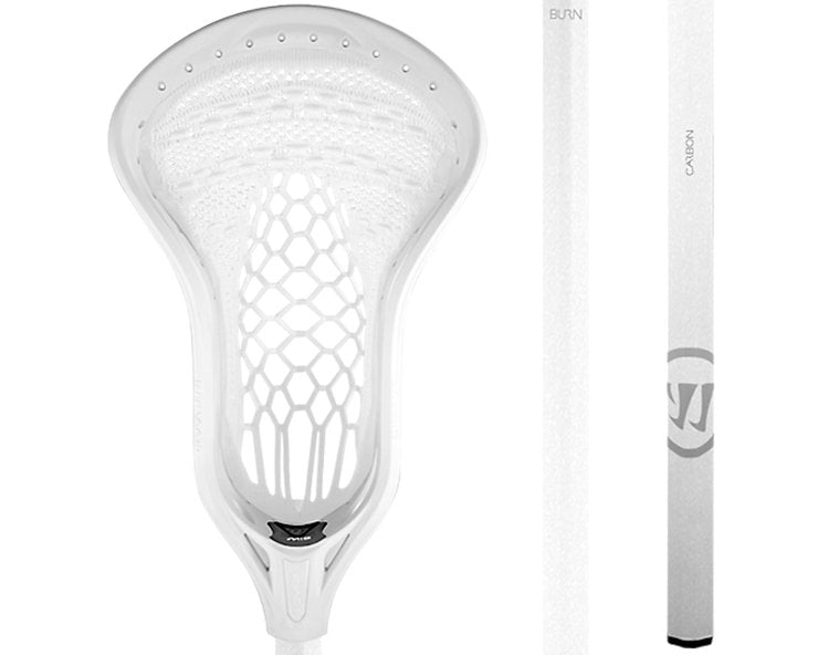 Warrior Lacrosse Stick  Burn Warp Carbon 40 In White New