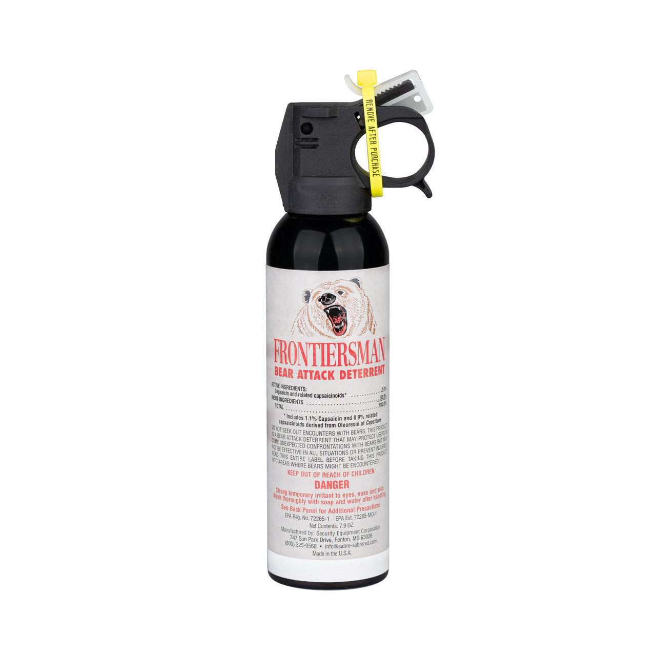 Frontiersman Bear Attack Deterrent 7.9 oz New