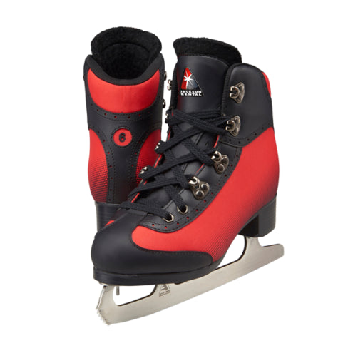 Jackson Rave Ultima Ice Skates Red New